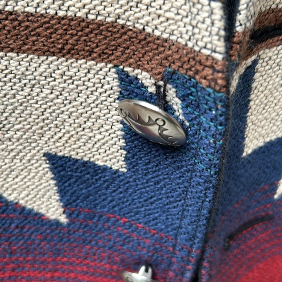 True Grit Aztec Southwestern Vest - Picture 7 of 10